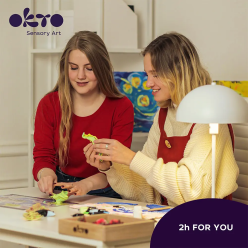 Leseni DIY set SUKULENTE 🌿 ENERGIJA OKTO ustvarjalni komplet