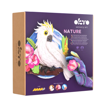 Zračna glina - 3D komplet KAKADU 🦜