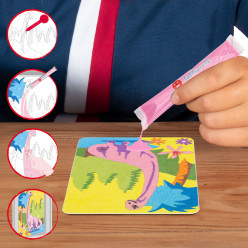 Dino Bag – ustvarjalni komplet s peskom za otroke