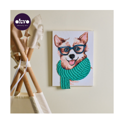 OKTO 3D ustvarjalni set Modni Korgi - končni izdelek